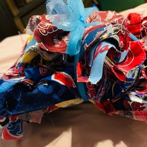 Sports fabric scrap bundle 1/2 pound